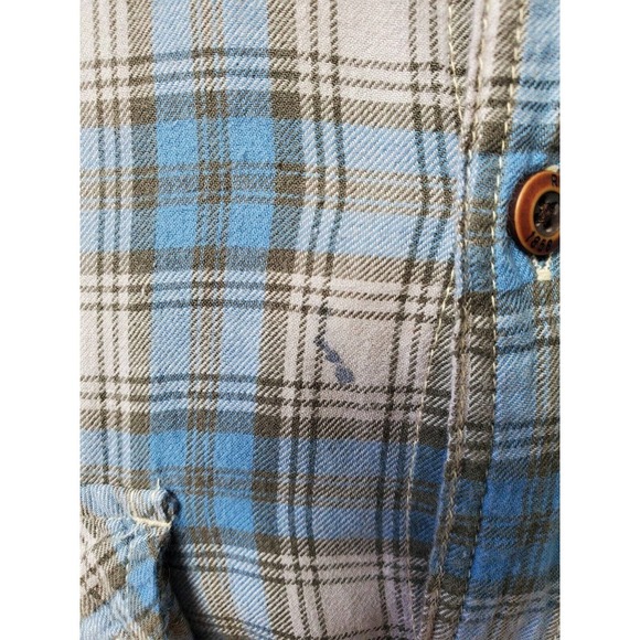 Urban Outfitter Mens Blue Cotton Collared Long Sleeve Buttons Down Shirt Size XL - Picture 3 of 11